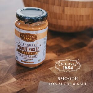 CN LOYAL 1884 PEANUT BUTTER (SMOOTH) - Low Sugar & Salt